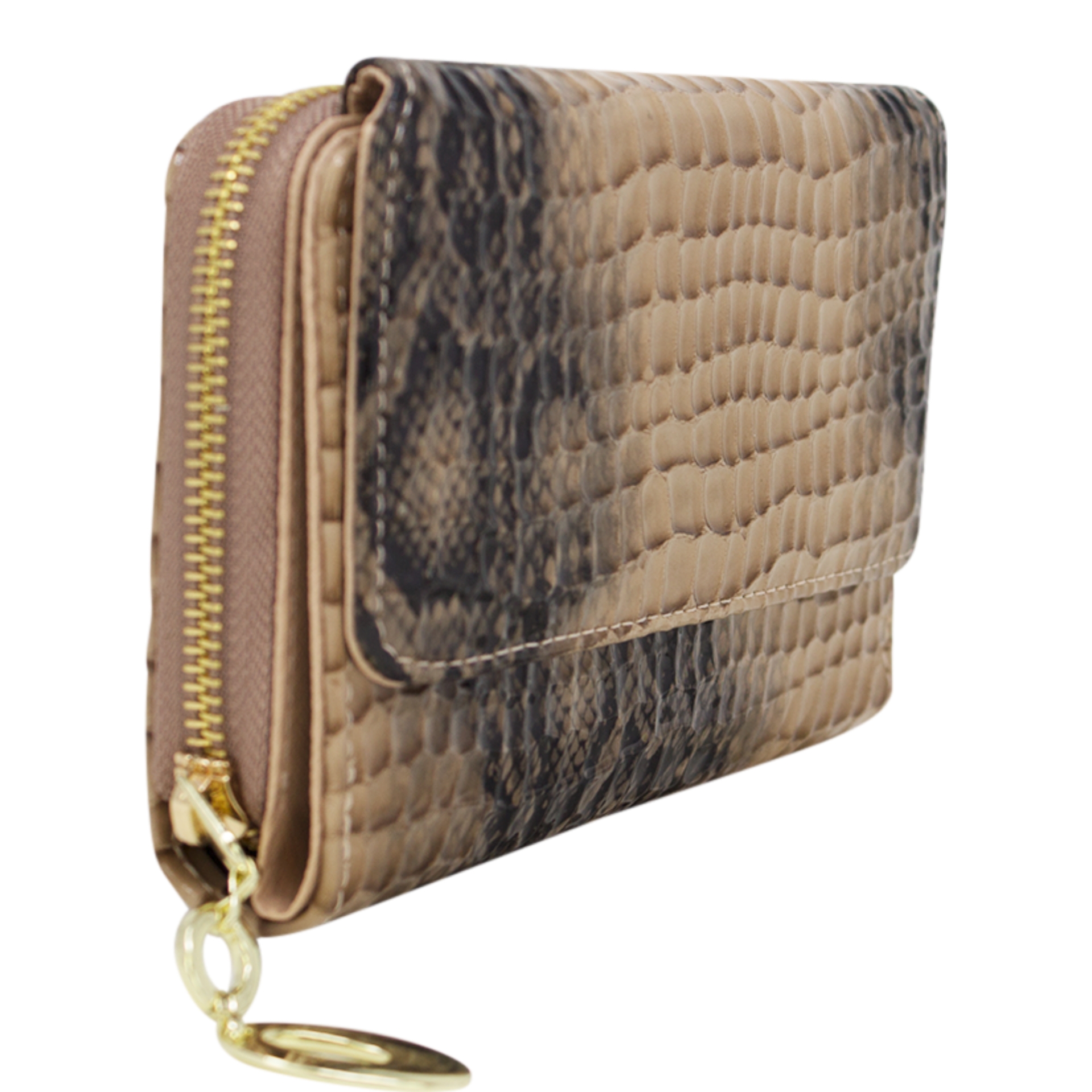 Faux Crocodile Pattern Folded Purses - Image 8