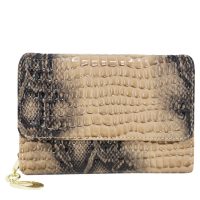 Faux Crocodile Pattern Folded Purses