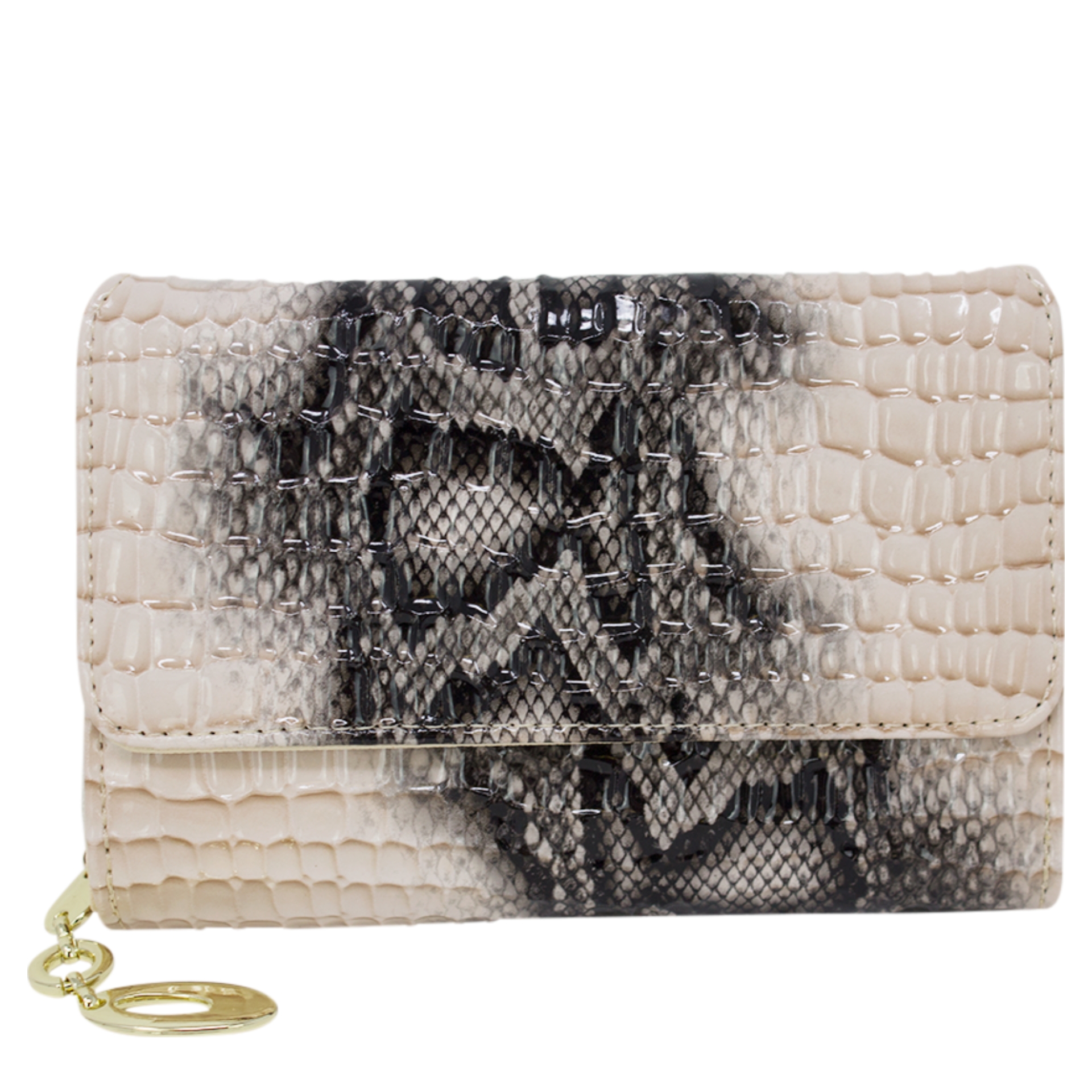 Faux Crocodile Pattern Folded Purses - Image 4