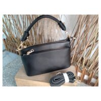 Genuine Leather Top Handle Bag