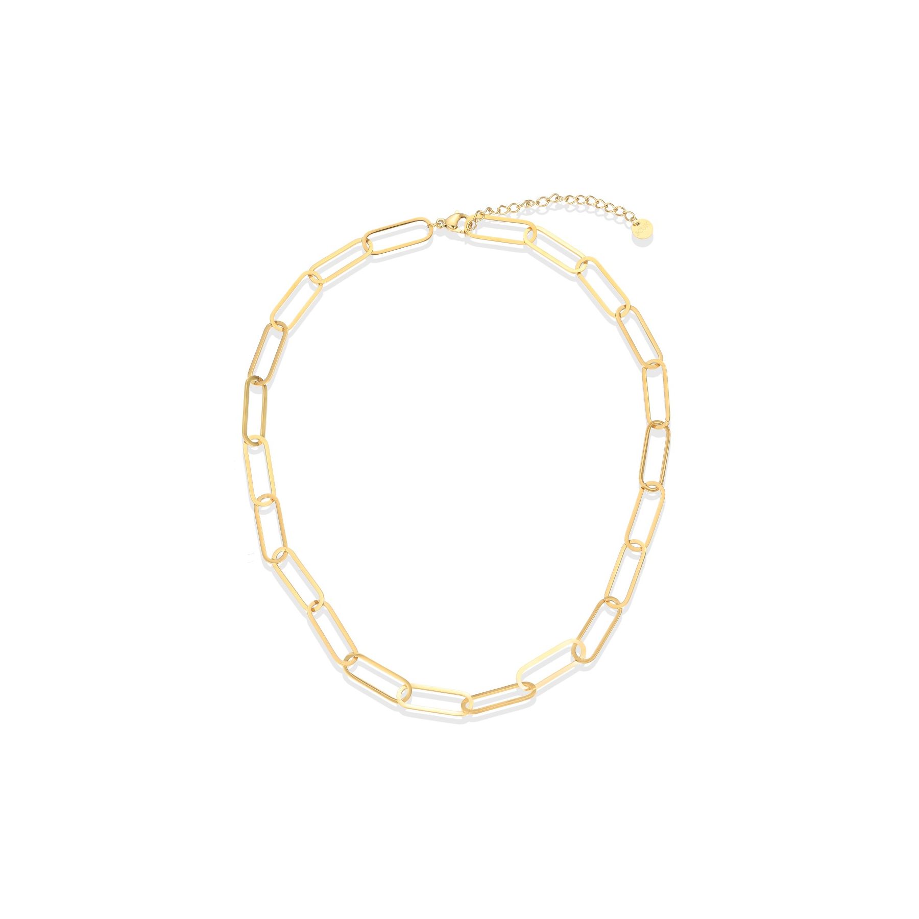 Gold Link Chain Necklace