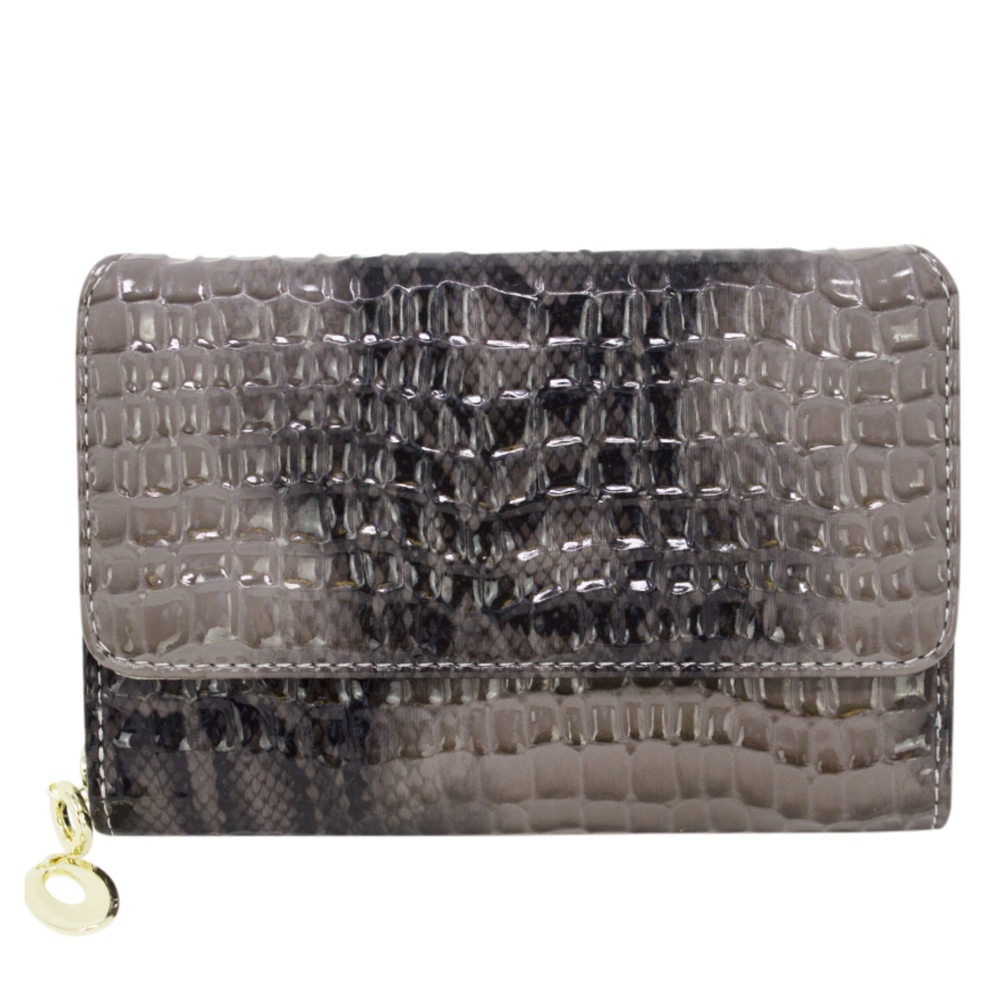 Faux Crocodile Pattern Folded Purses - Image 7