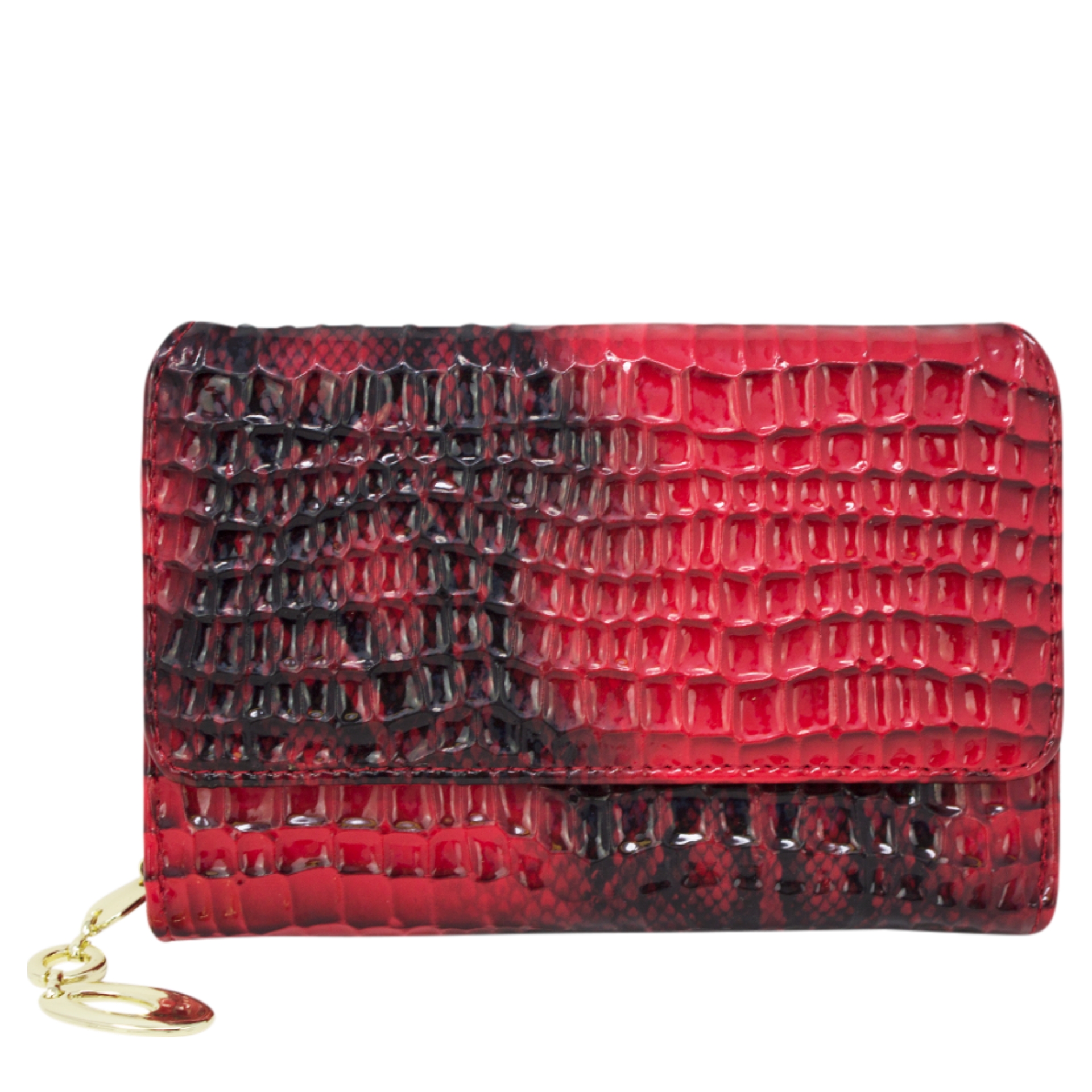 Faux Crocodile Pattern Folded Purses - Image 2
