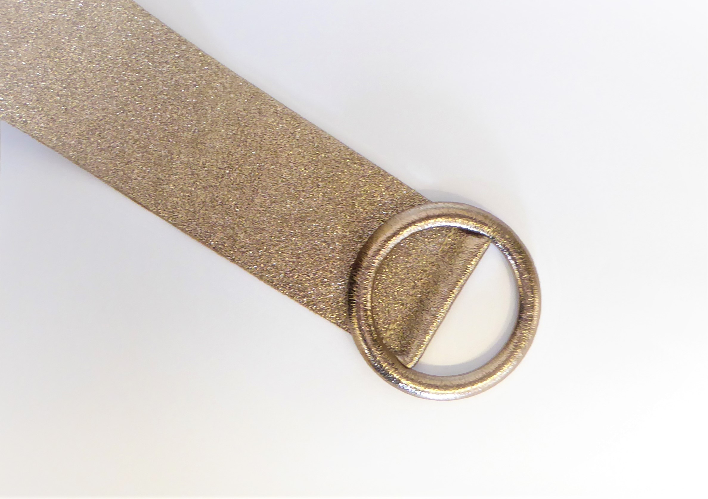 Shiny Leather Circle Buckle Belts - Image 13