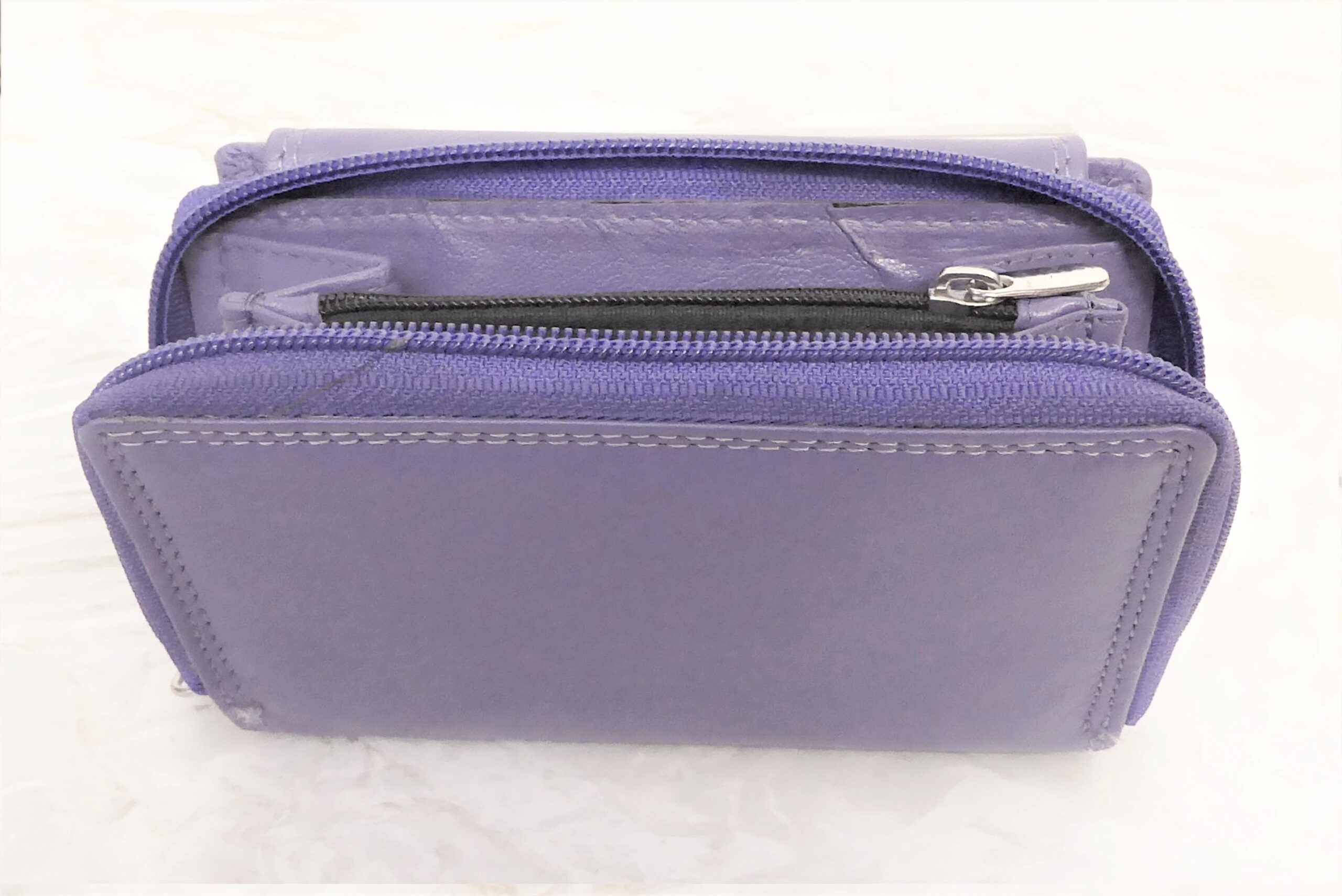 Medium Leather RFID Purse EB-36C - Image 11