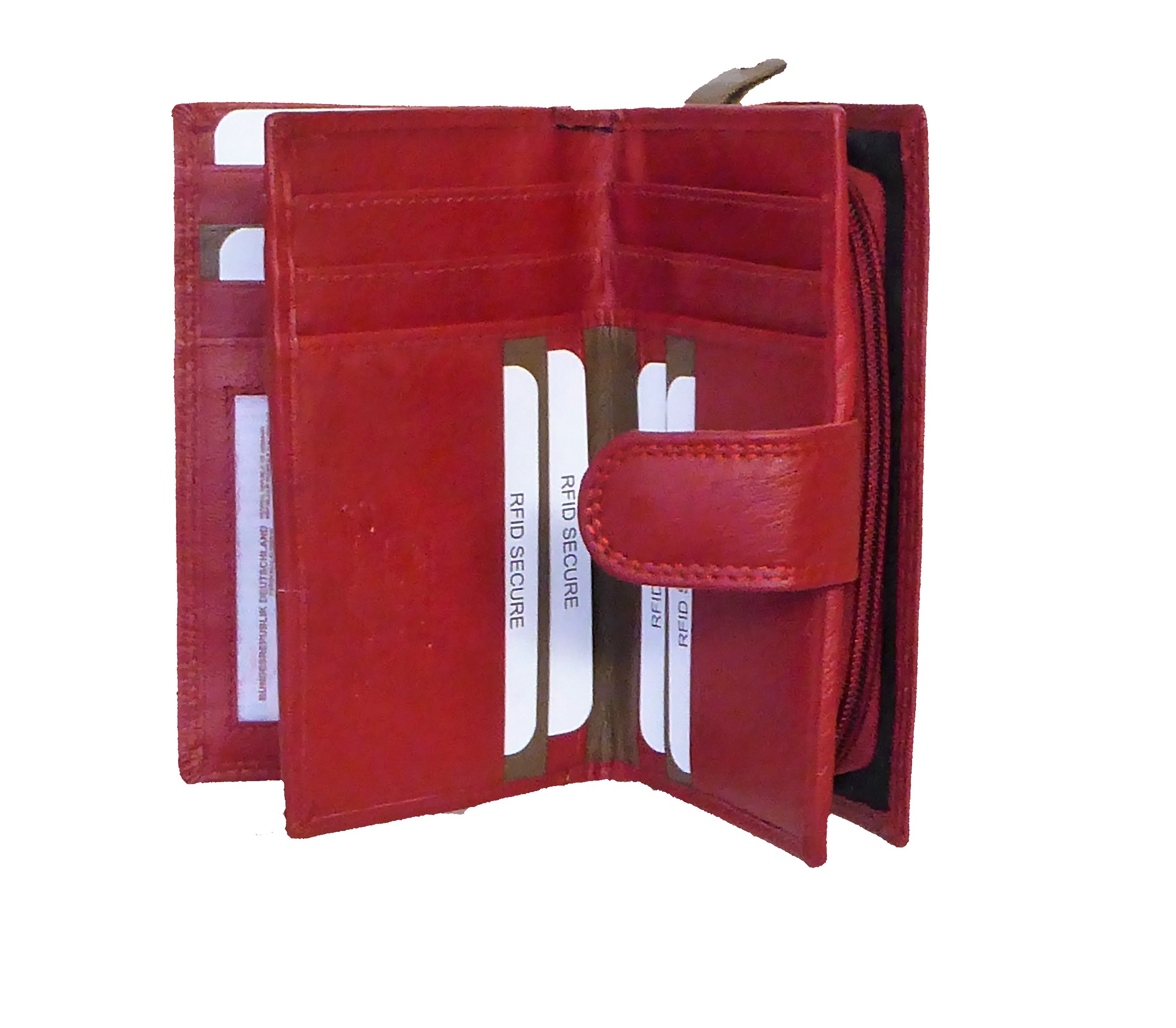 Large Leather RFID Purse LL-106 C - Image 11
