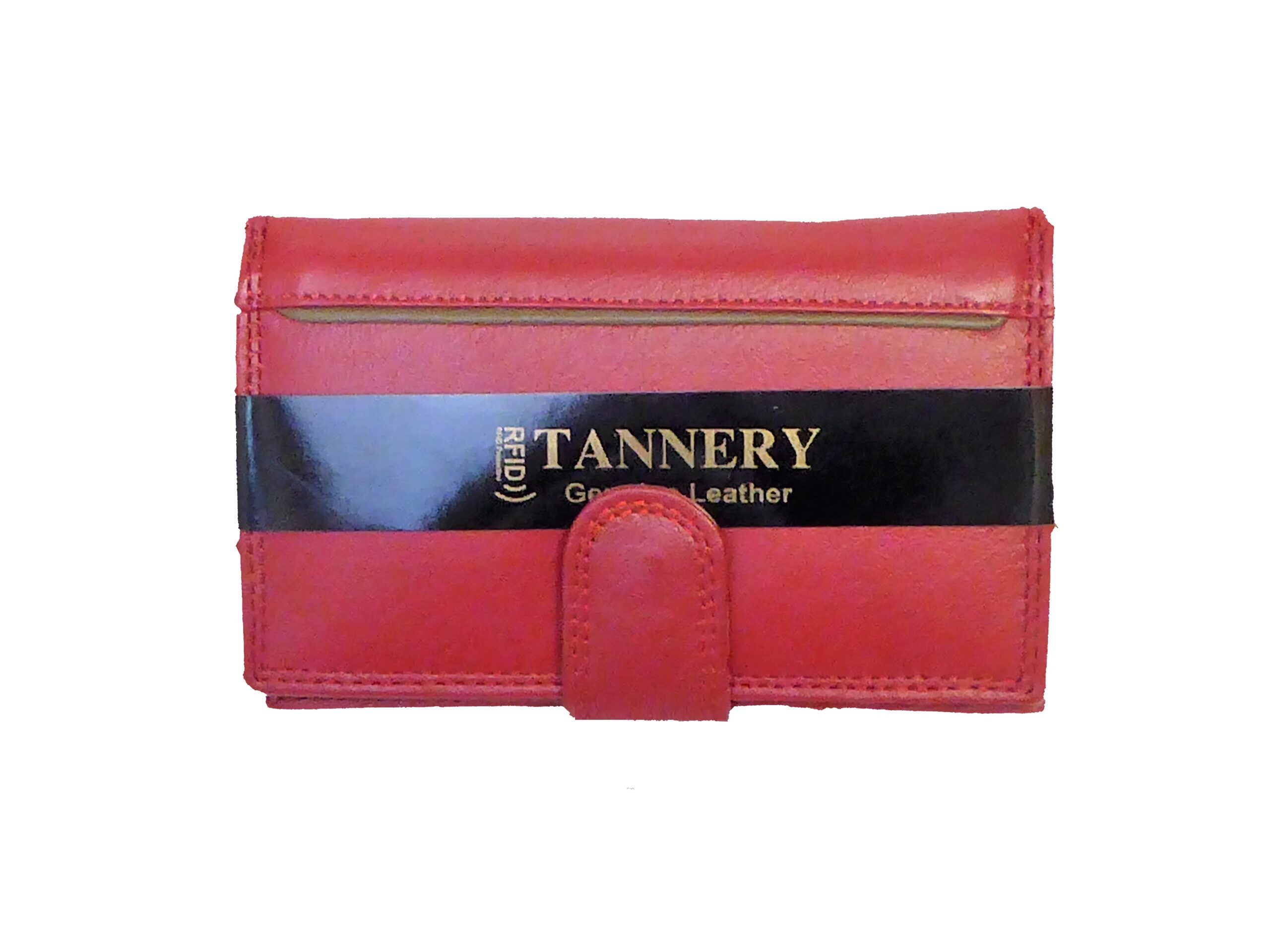 Red and Taupe Purse 1 LL-106