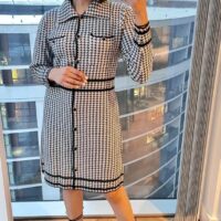 Soft Touch Dogtooth Coatigan
