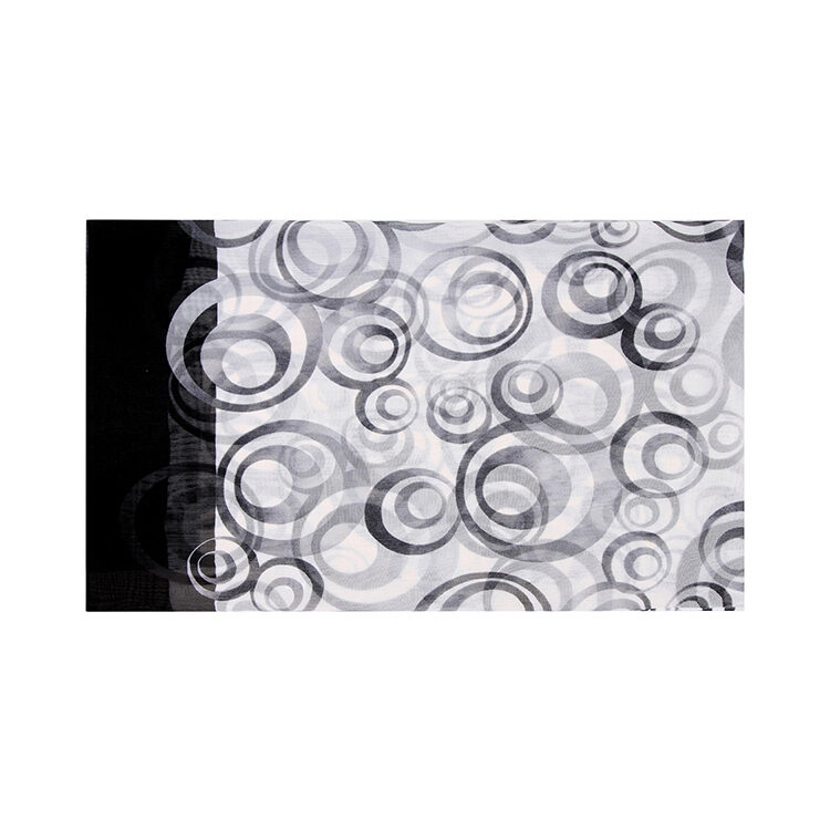 Circle Print Chiffon Scarves - Image 6