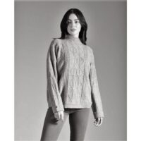 Grey Sequin Knit Jumper