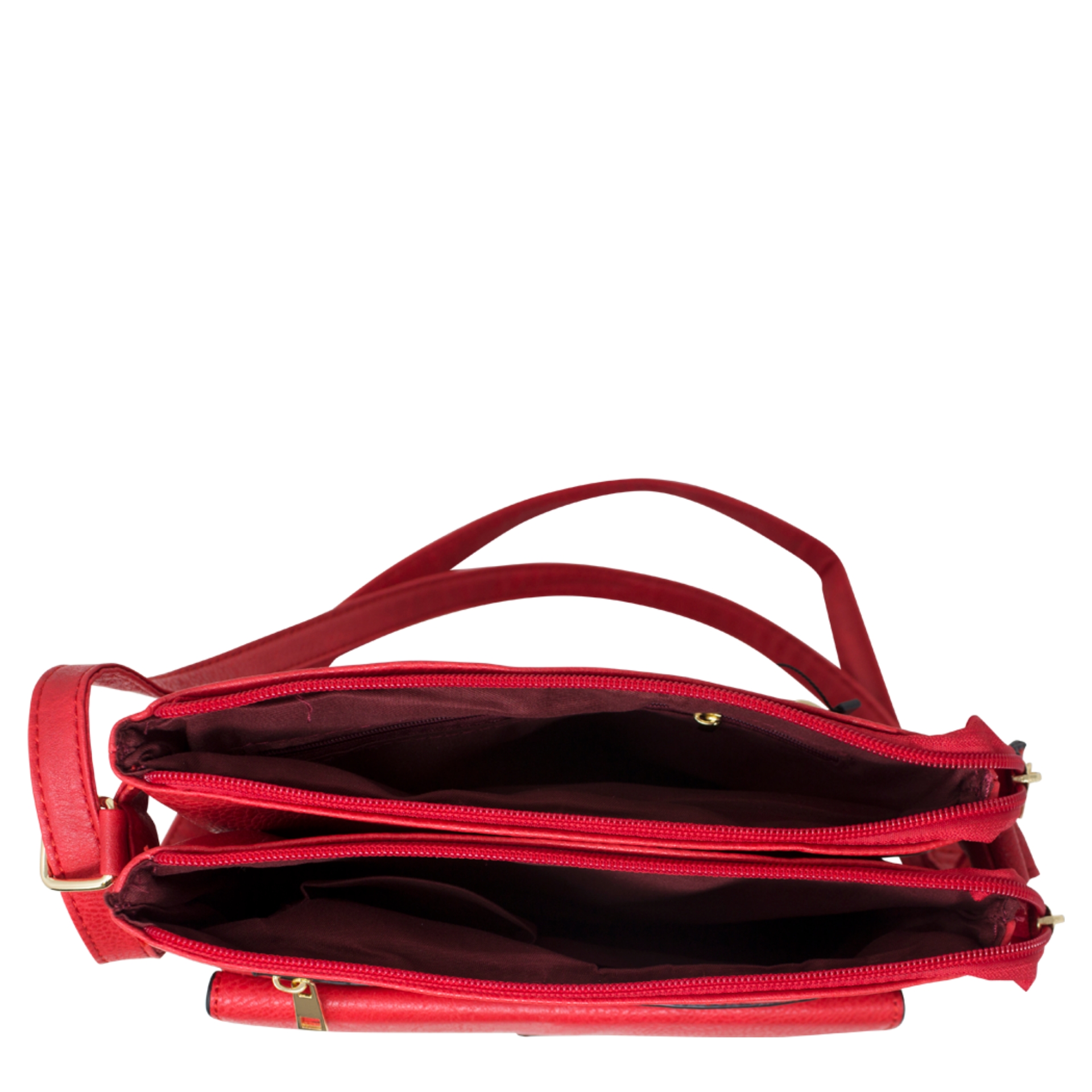 Front Buckled Pocket Crossbody Bag - Image 3