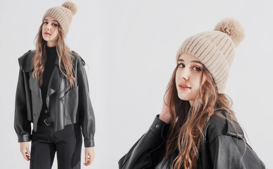 Supersoft Fluffy Pompom Hat - Image 11
