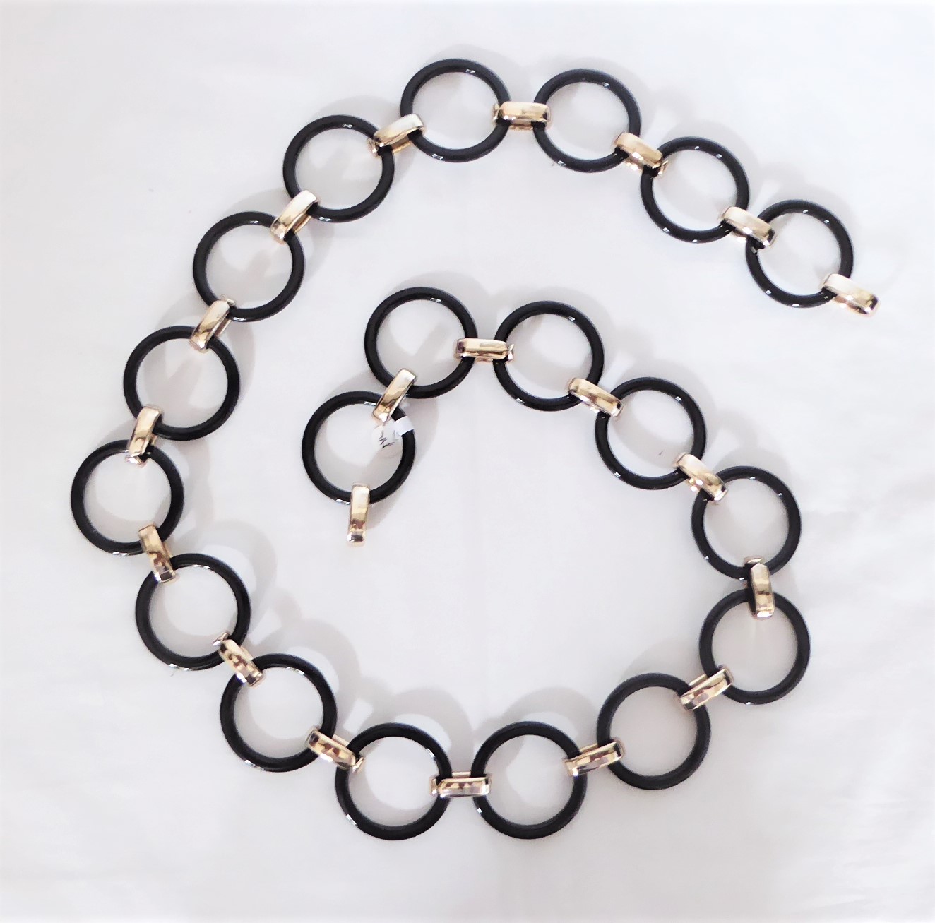 Retro Circles Linked Fashion Belt - Image 3