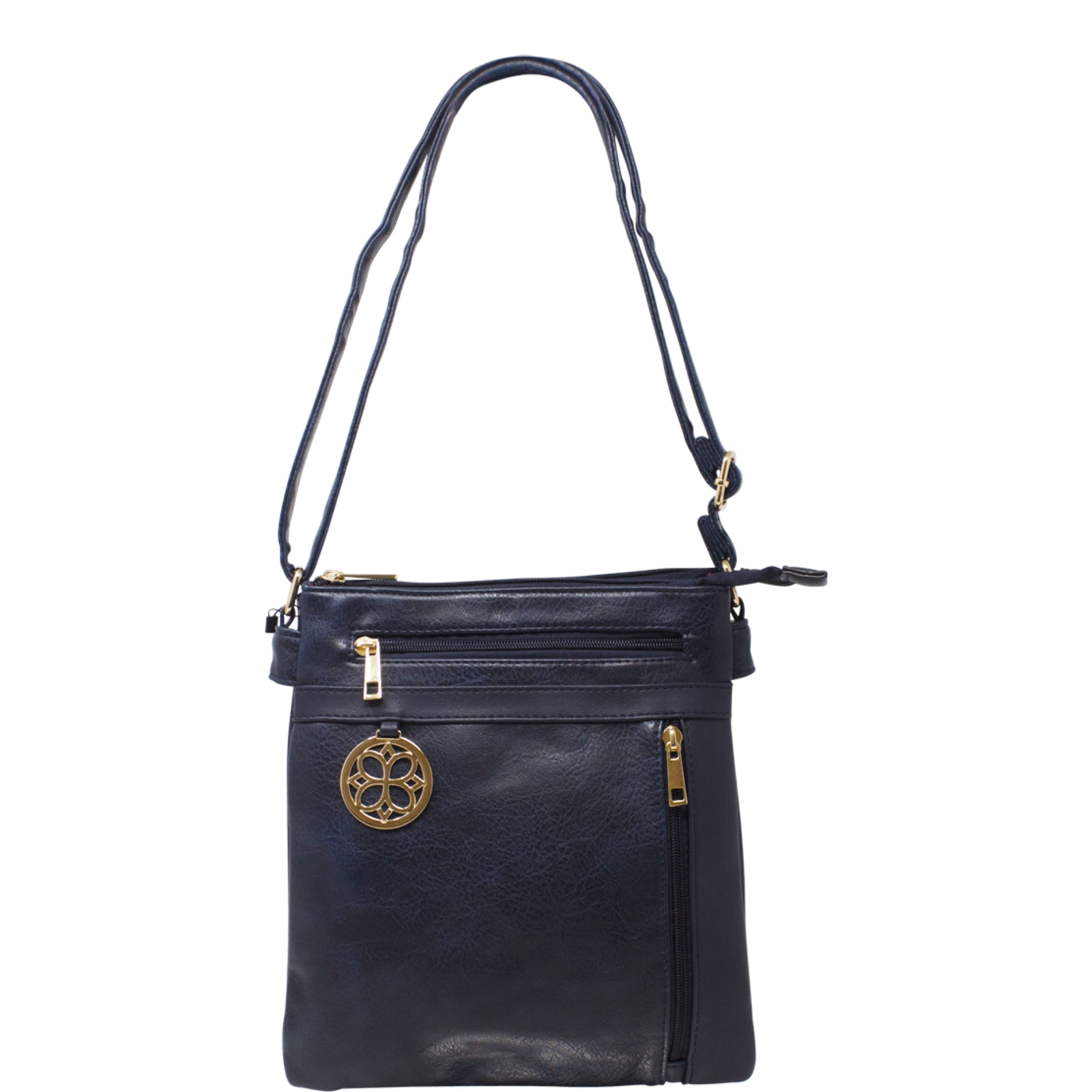 Metal Charm Crossbody Bag - Image 3
