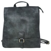 Large Flap Mottled Backpack