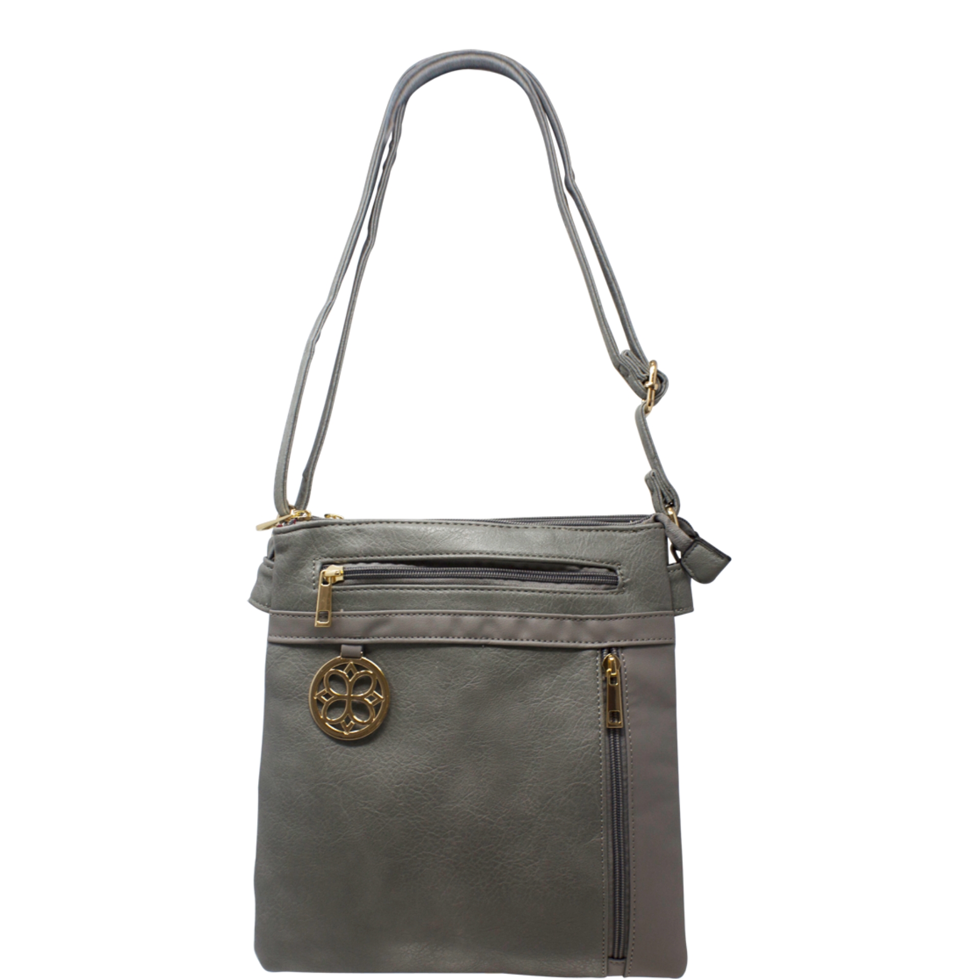 Metal Charm Crossbody Bag - Image 6