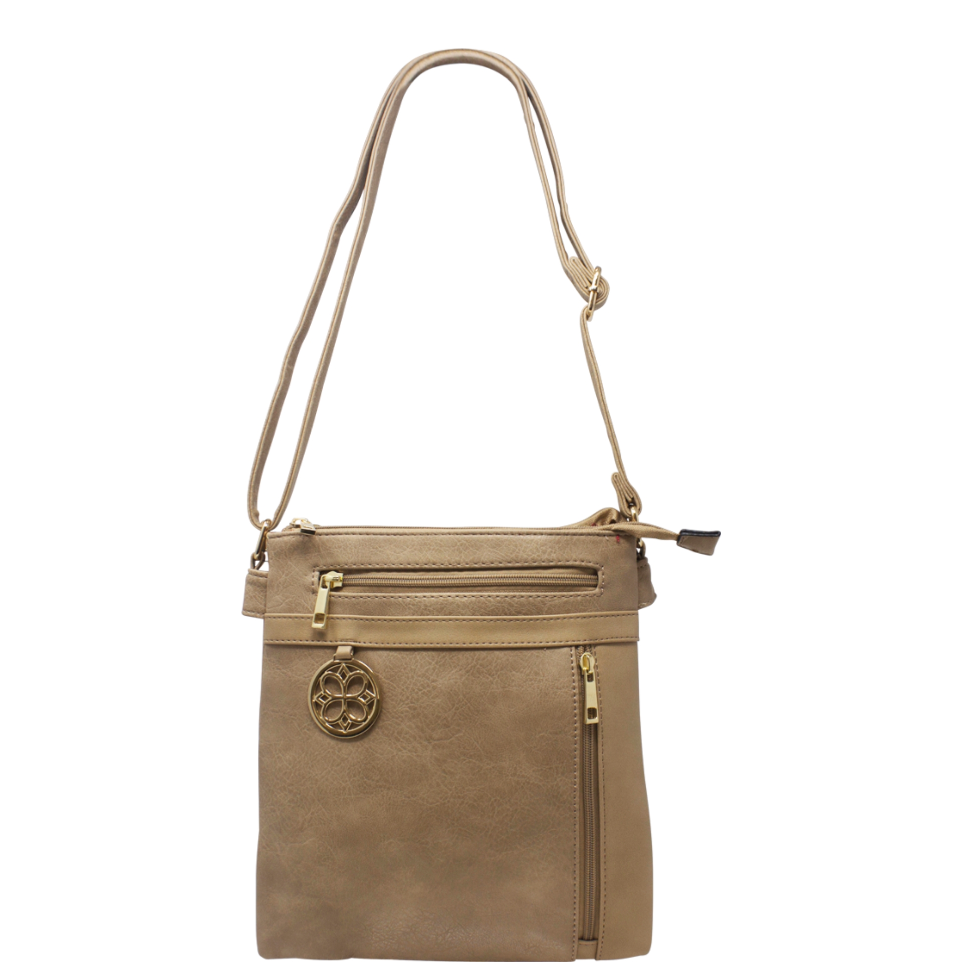 Metal Charm Crossbody Bag - Image 7