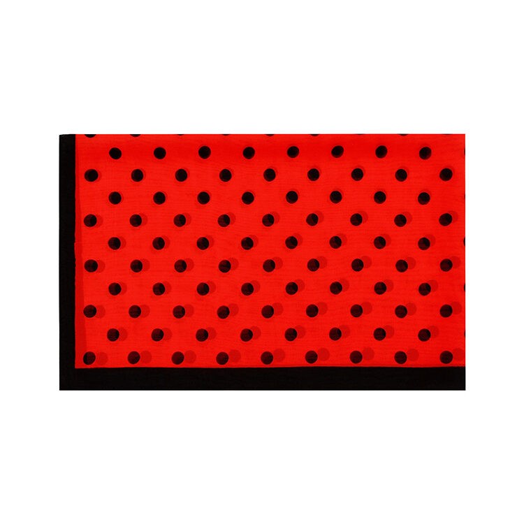 Small Polka Dot Chiffon Scarves - Image 8