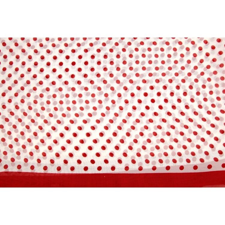 Small Polka Dot Chiffon Scarves - Image 7