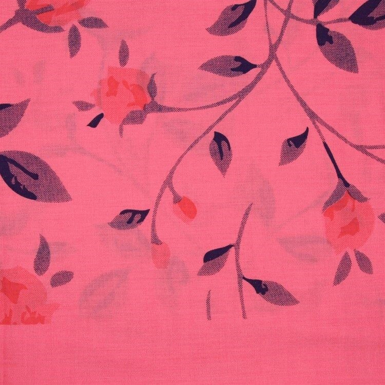 Floral Print Pashmina Shawl - Image 4