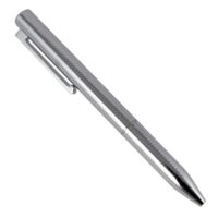 Silver Textured Ballpoint Pen