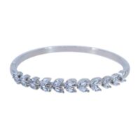 Diamante Marquise Cut Crystal Bangles