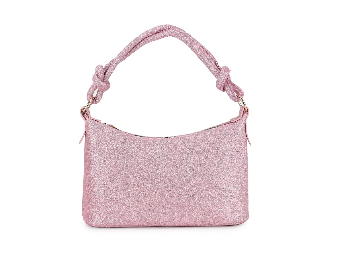 Small Handled Sparkle Clutch Bag - Image 2