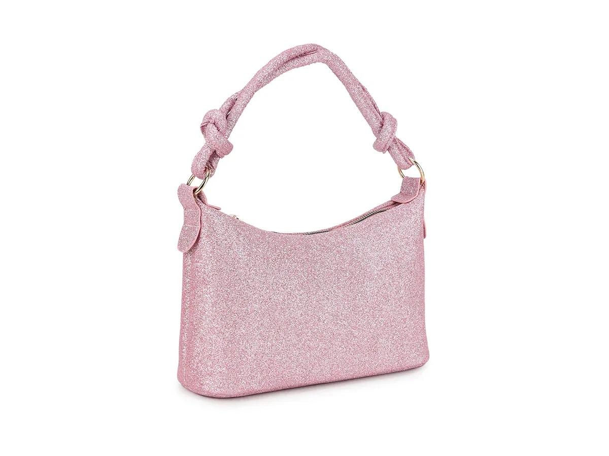 Small Handled Sparkle Clutch Bag - Image 4