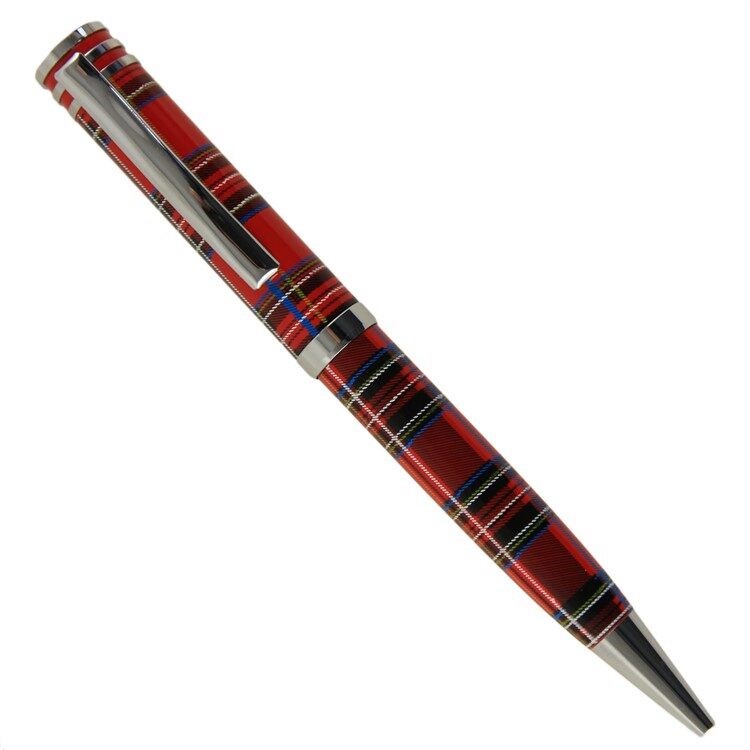 Tartan Red Ballpoint Pen
