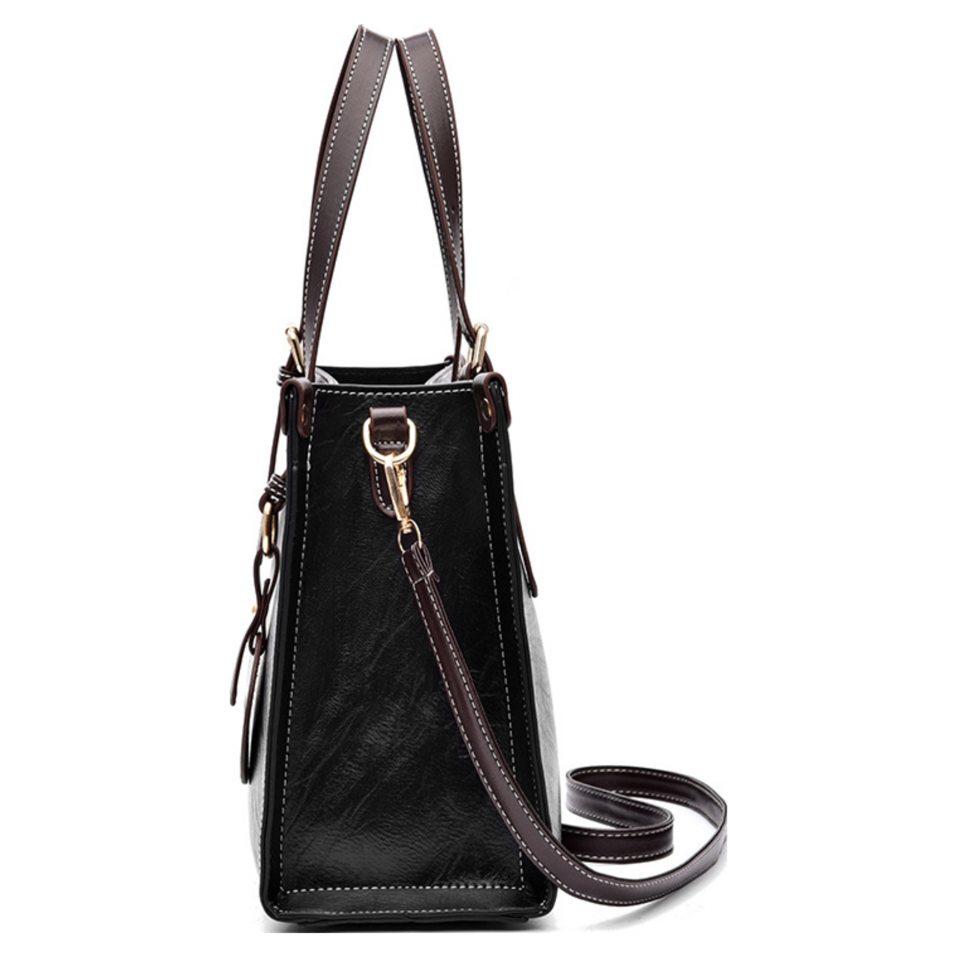 Two Tone Medium Tote Bag - Image 4