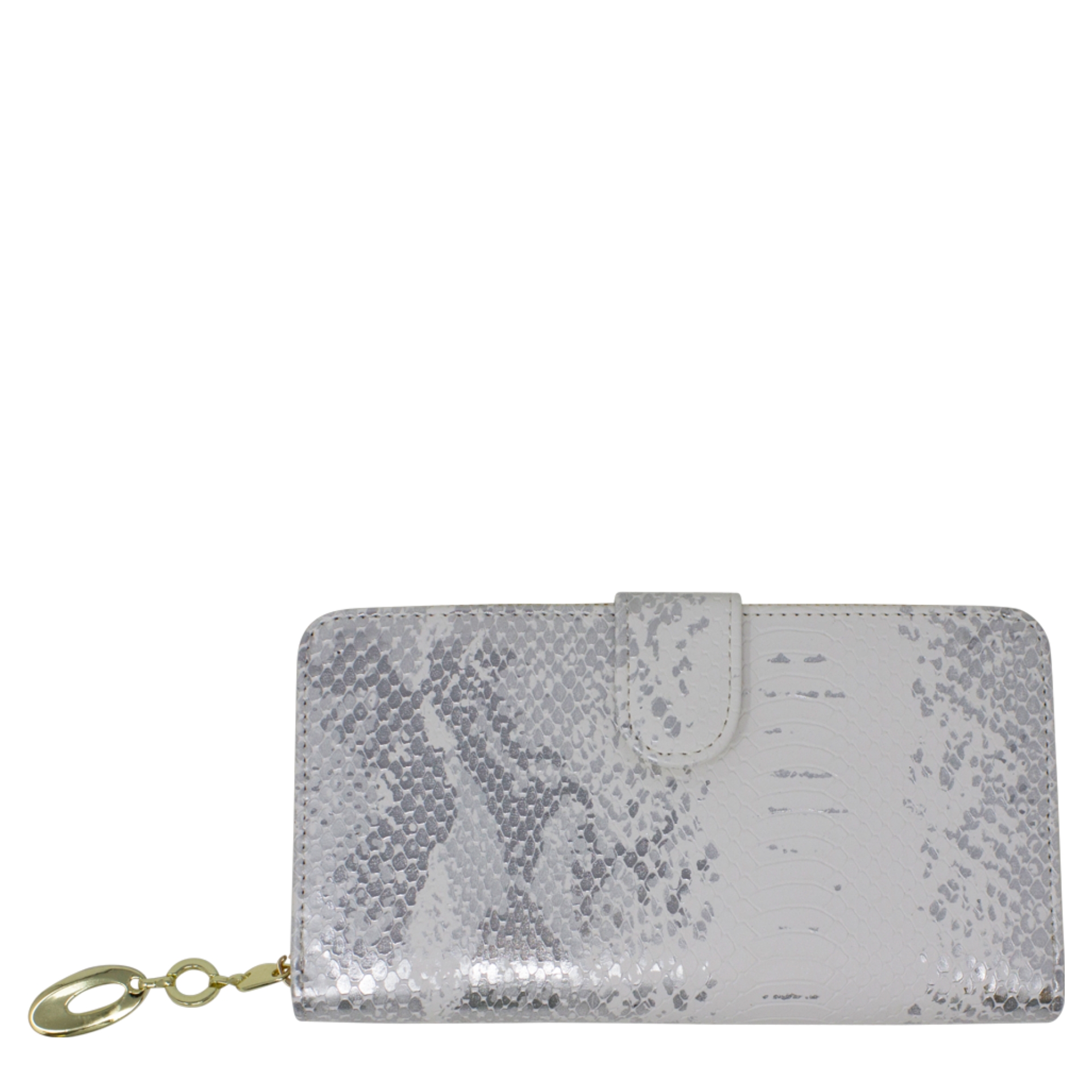Long Snakeskin Fashion Purse