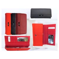 Large Leather RFID Purses 3713