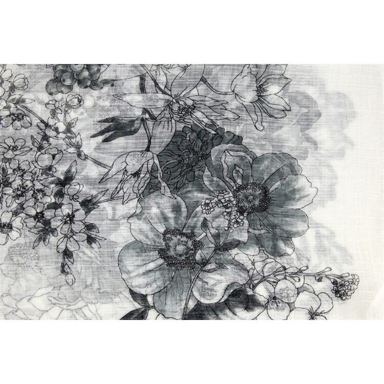 Floral Chiffon Scarves - Image 5
