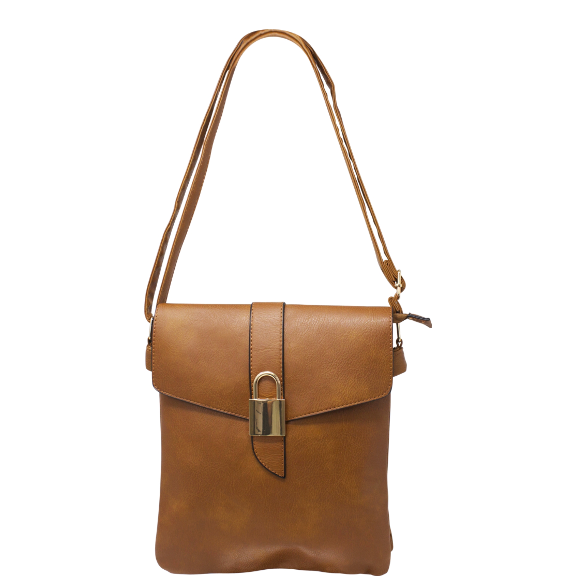 Padlock Front Crossbody Bag - Image 8