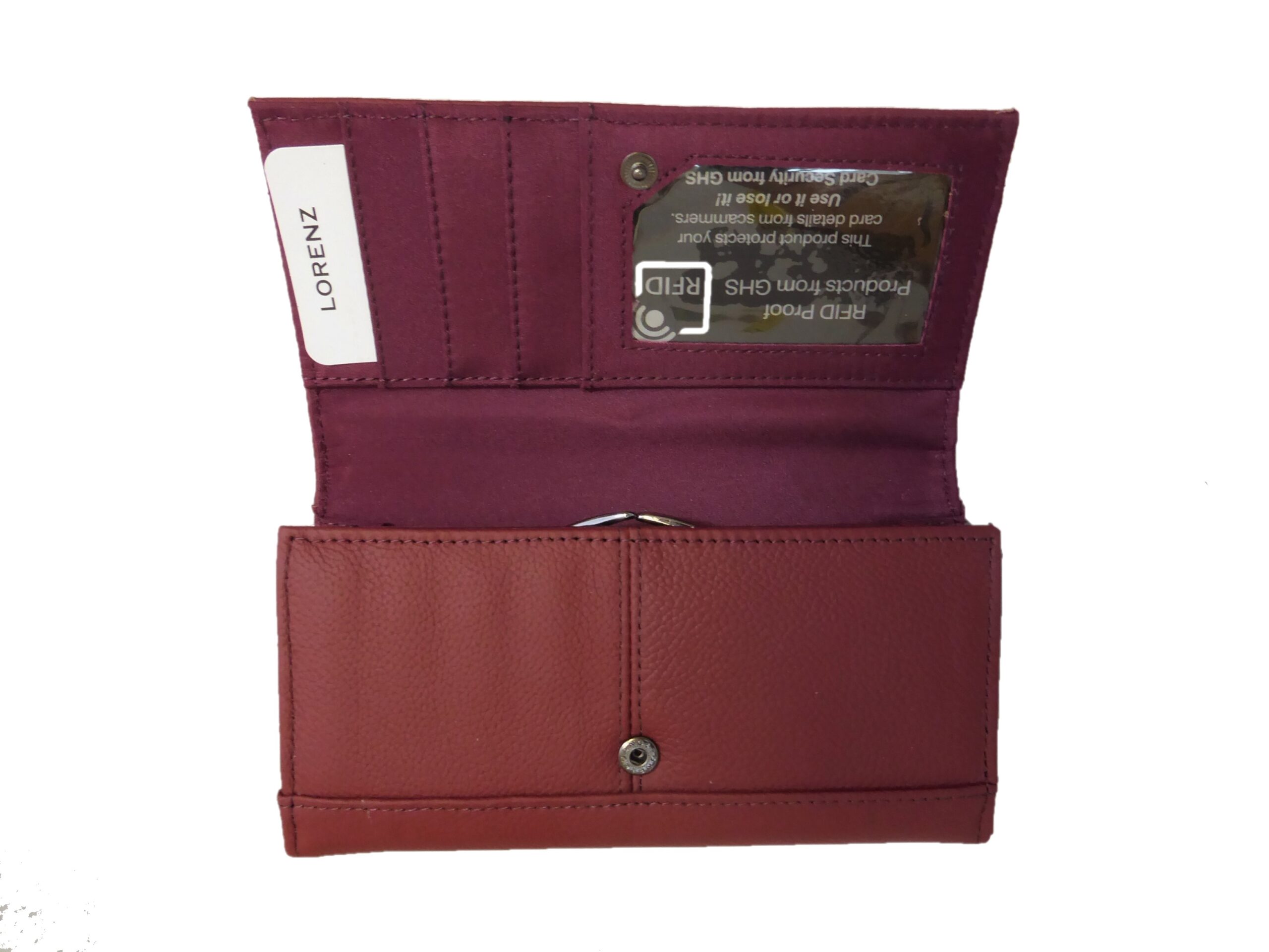 Large Leather RFID Purses 3713 - Image 10