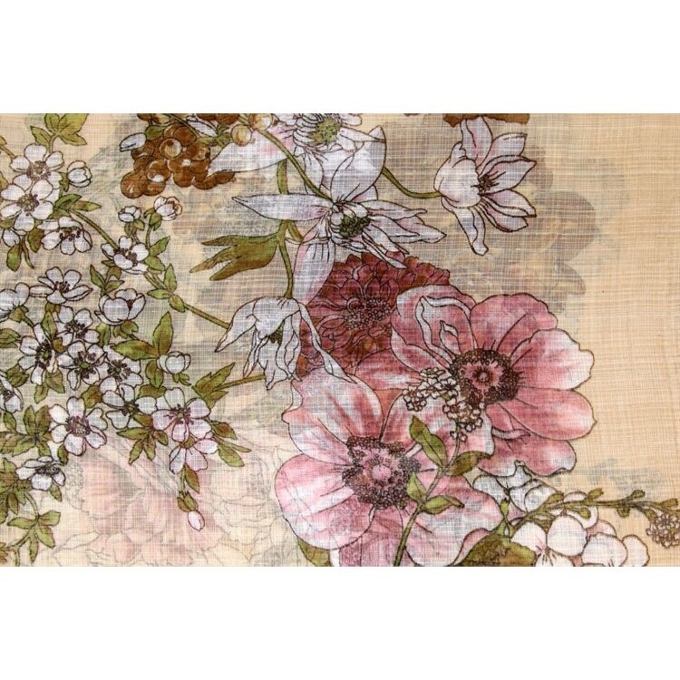 Floral Chiffon Scarves - Image 2