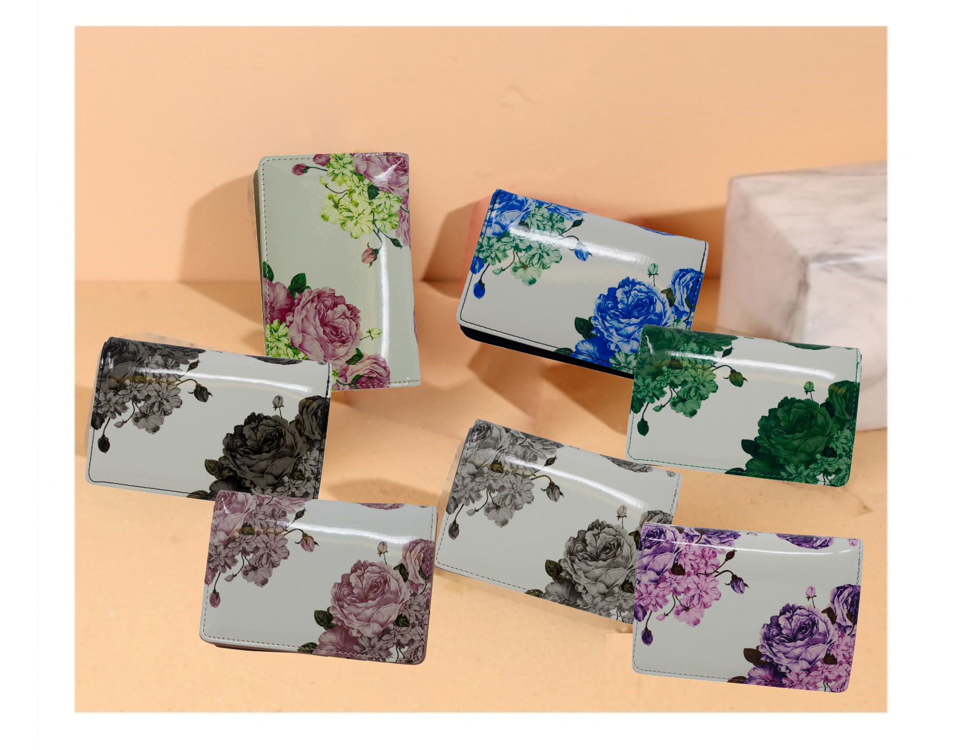 Spring Flower Print Purses