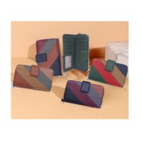 Striped Coloured Fashion Purses