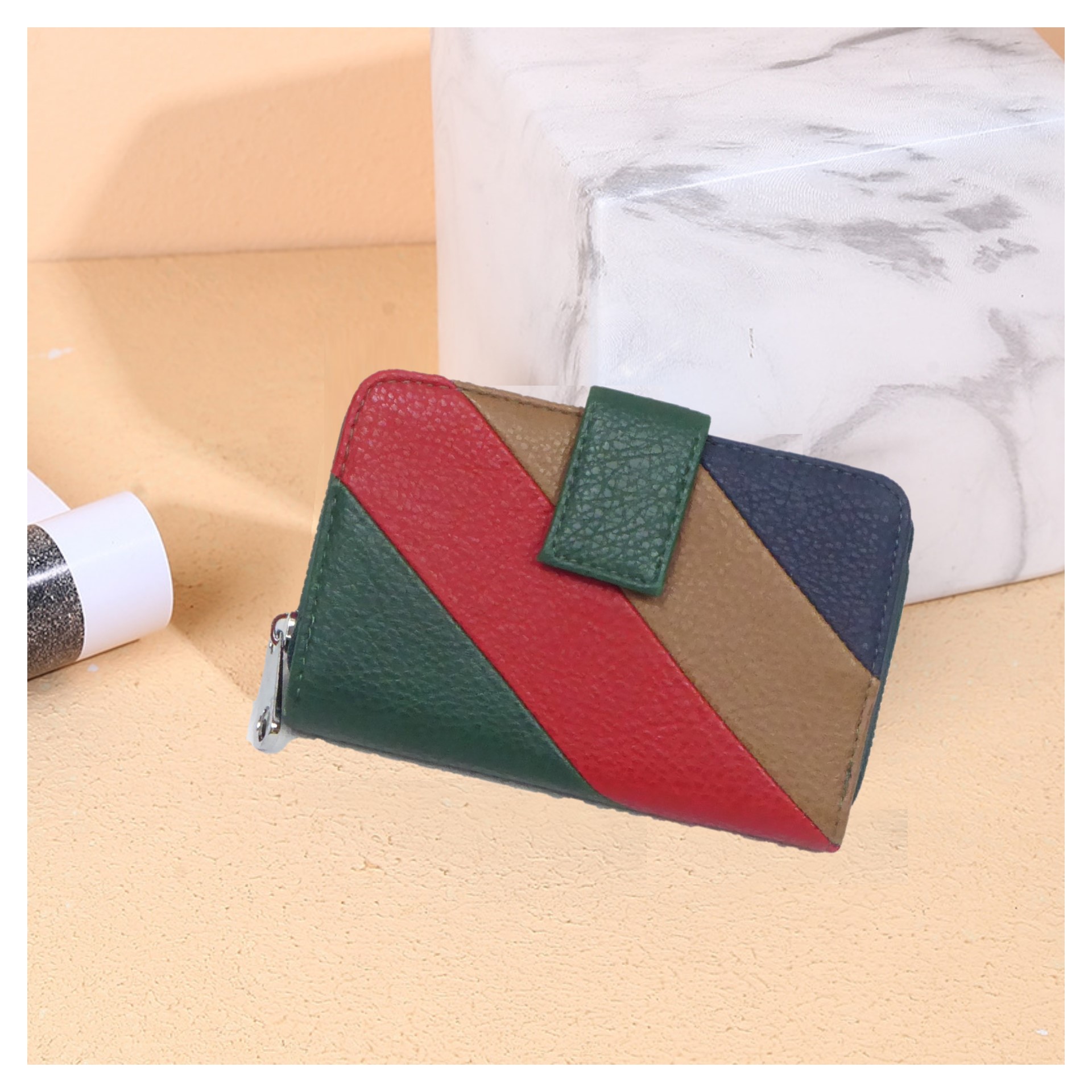 Striped Coloured Fashion Purses - Image 5