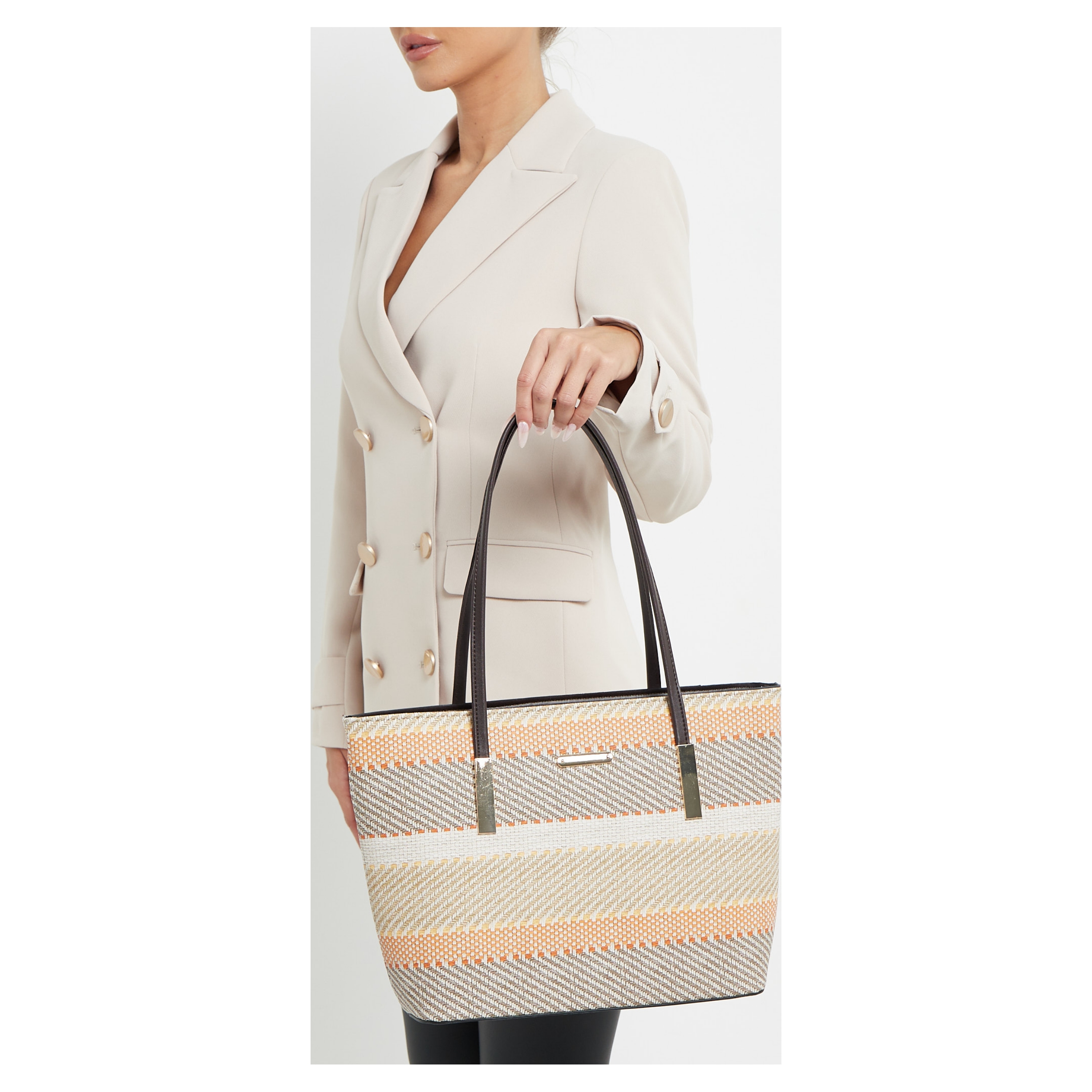 3 in 1 Printed Pattern Tote Bag - Image 3