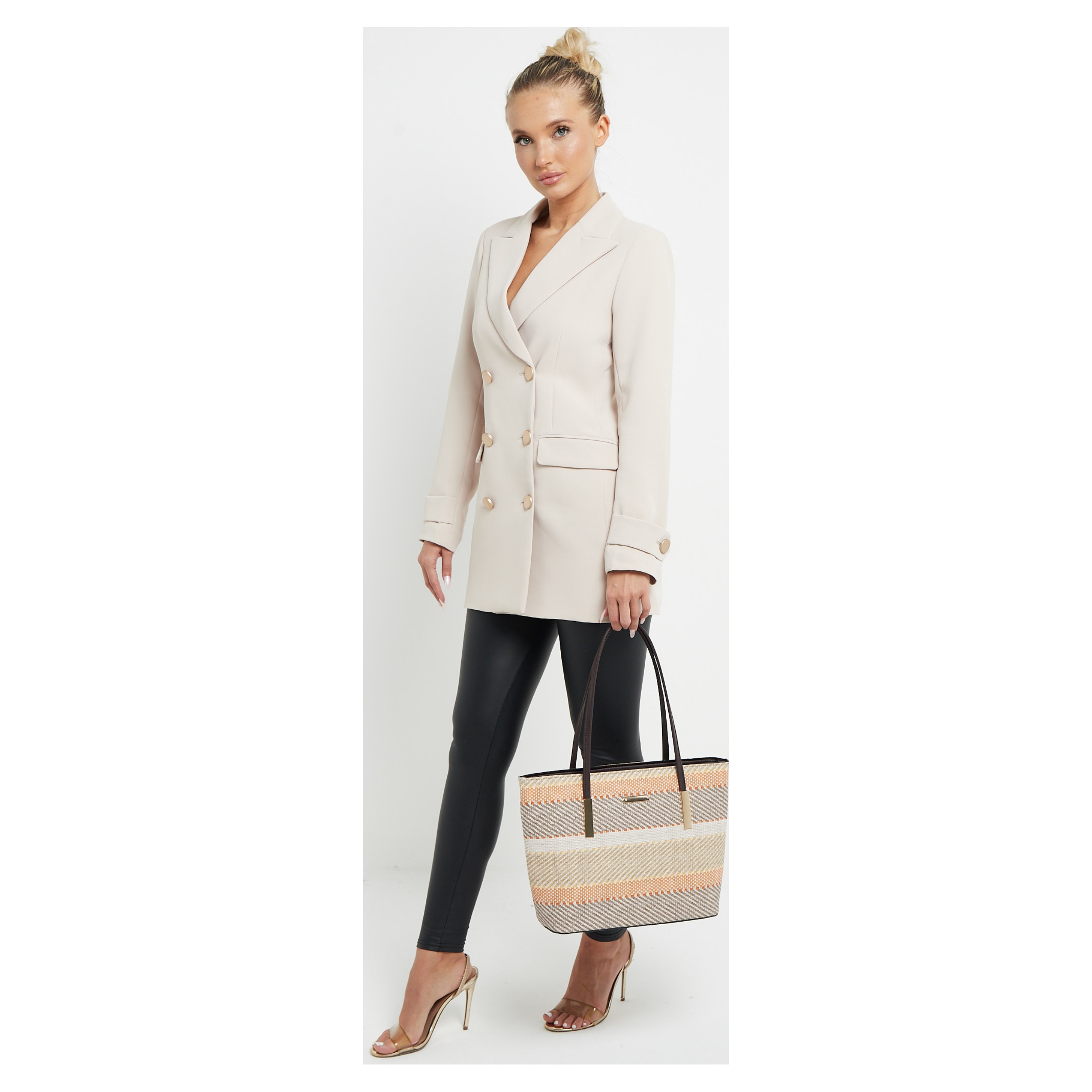 3 in 1 Printed Pattern Tote Bag - Image 4