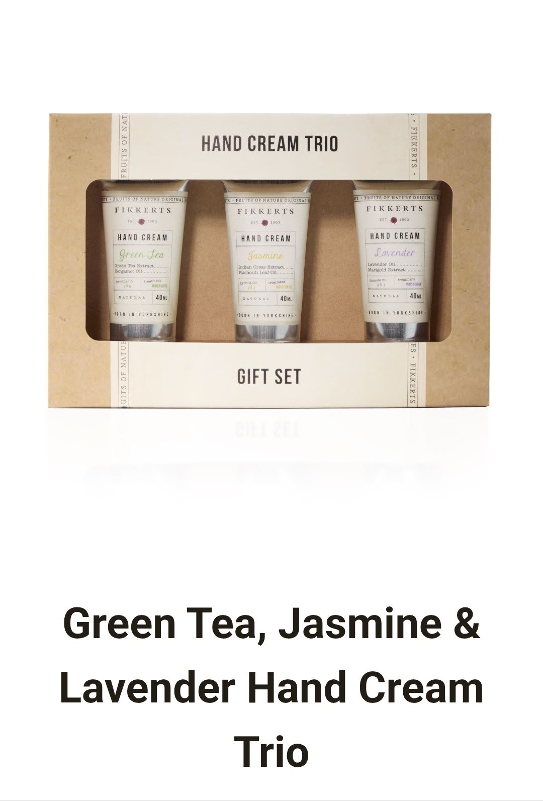 Fruits of Nature Luxury Hand Cream Gift Set - Rose, Amber, Bluebell - Image 6
