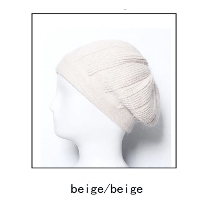 Supersoft Pearl Knitted Beret - Image 3