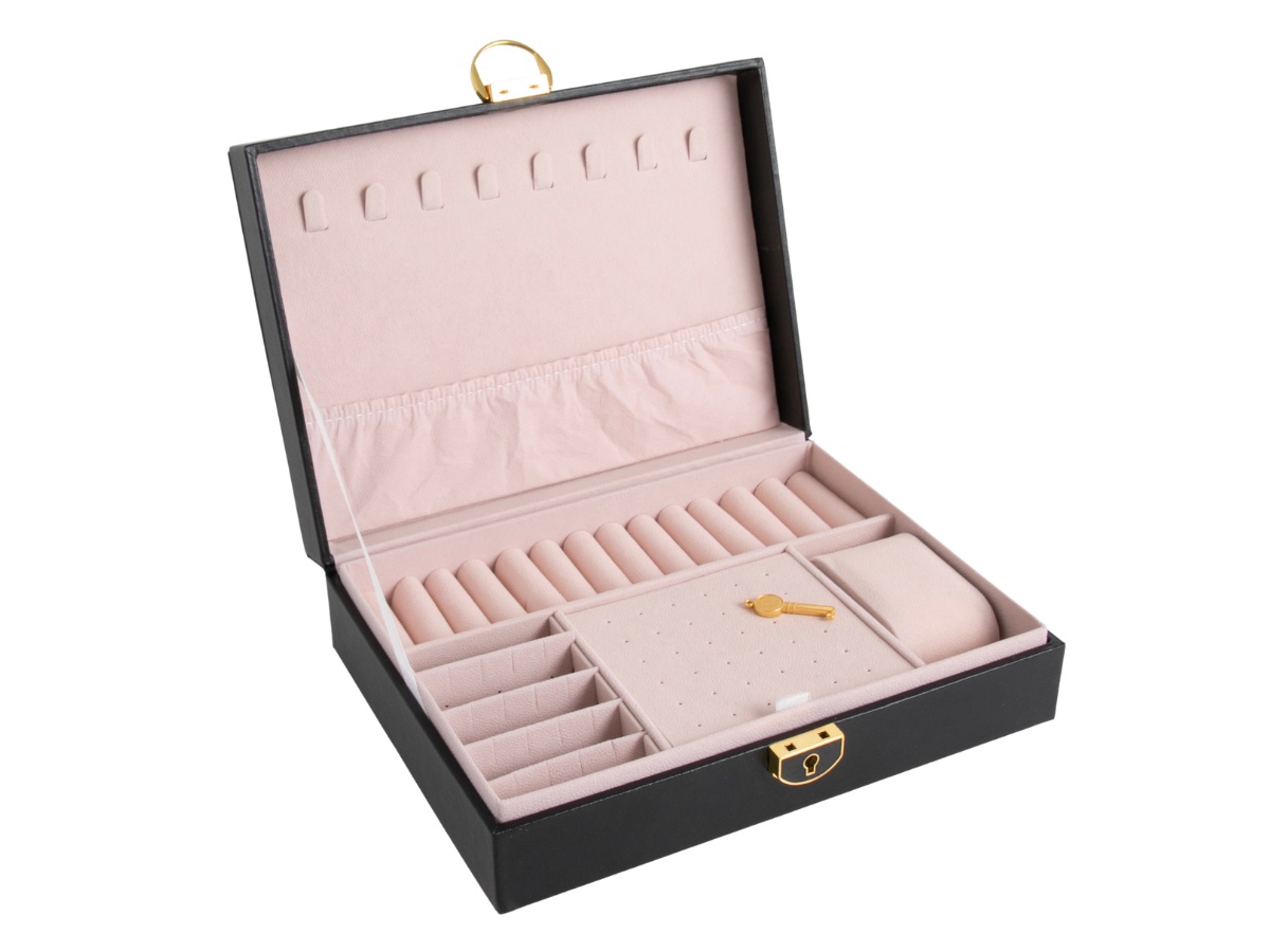 Large Quilted Jewellery Box - Image 6