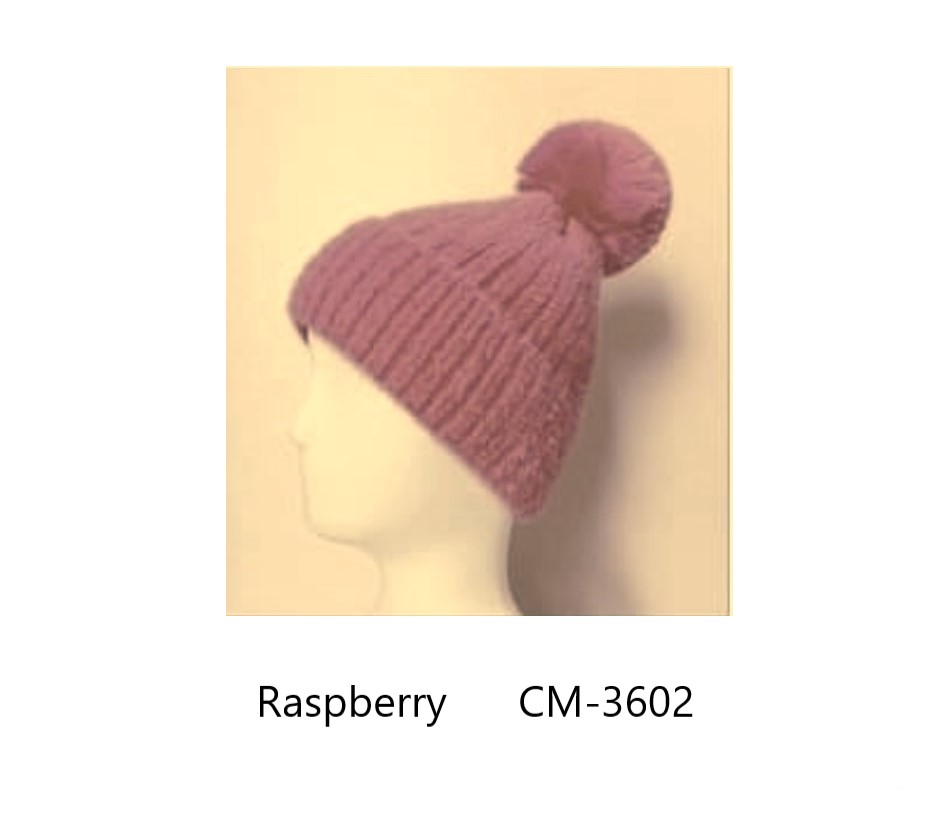 Supersoft Fluffy Pompom Hat - Image 10