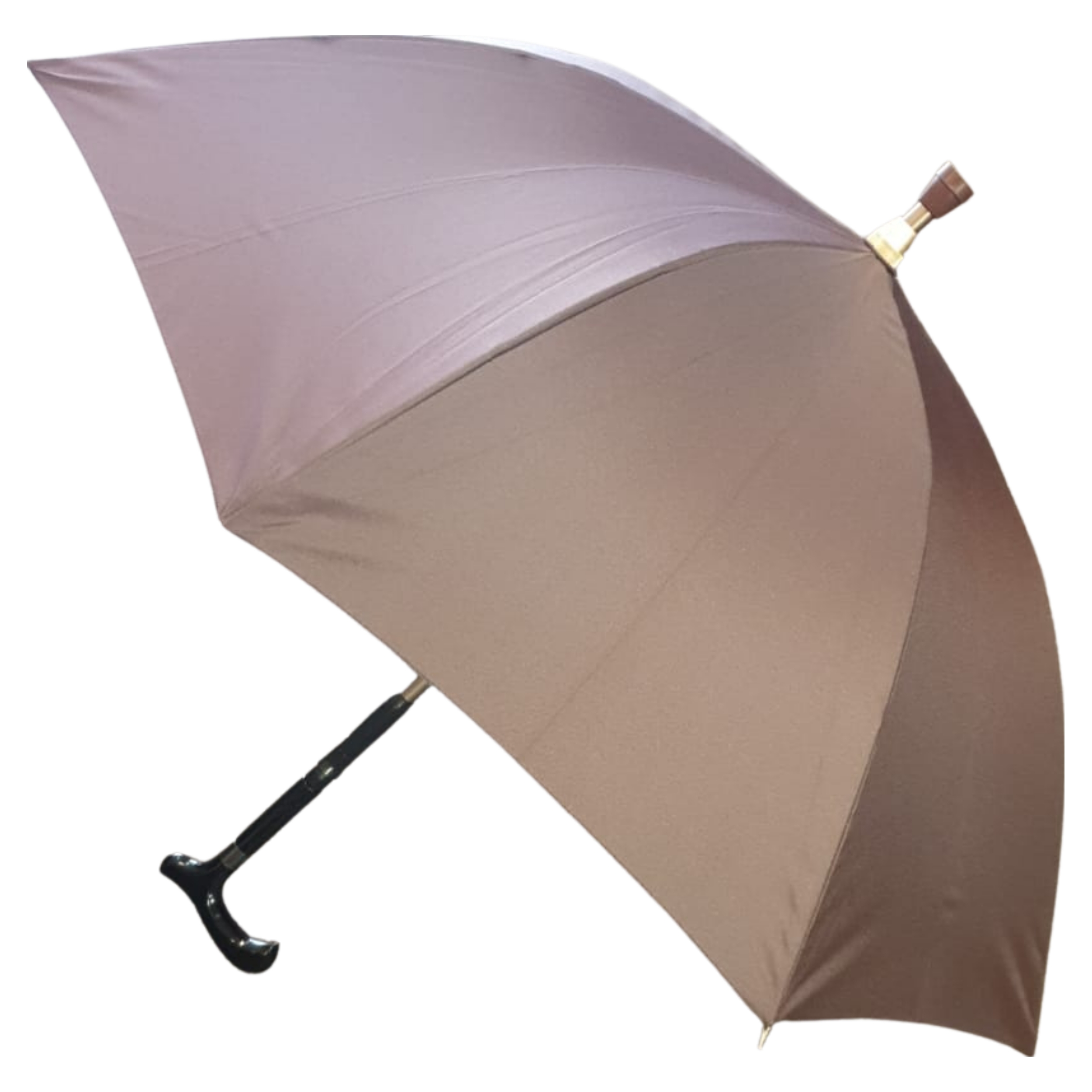 Navy Blue Walking Stick Umbrella - Image 4