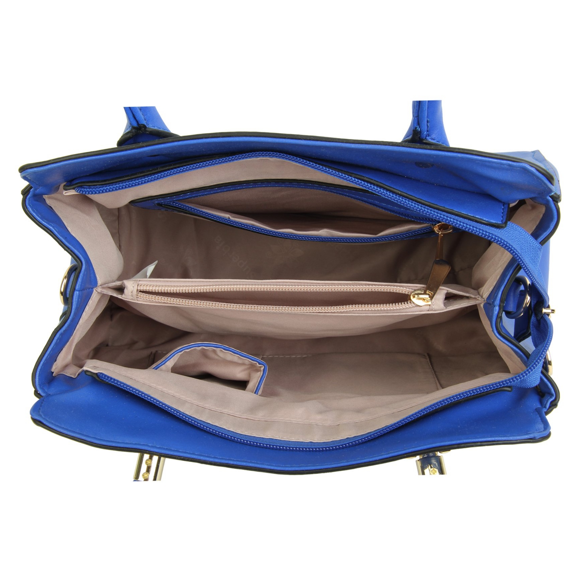 Top Handle Plain Grain Tote Bag - Image 4