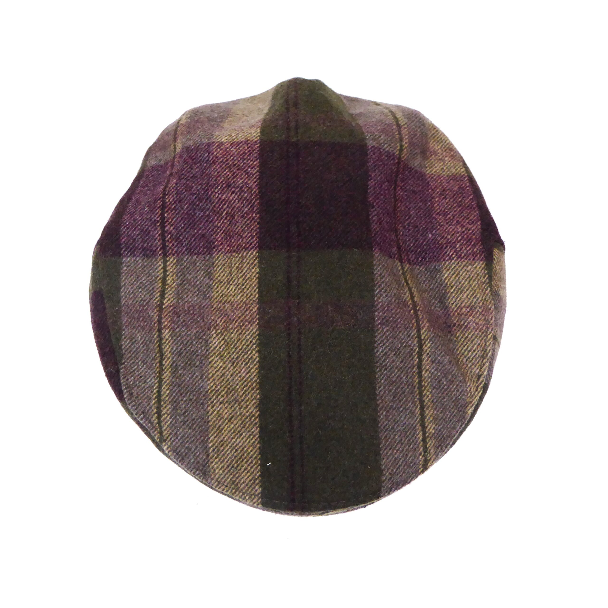 Green Country Check Flat Cap - Image 3