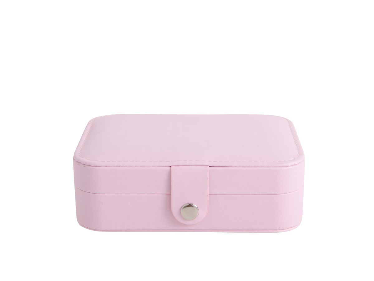 Medium Smooth Leatherette Jewellery Box - Image 2