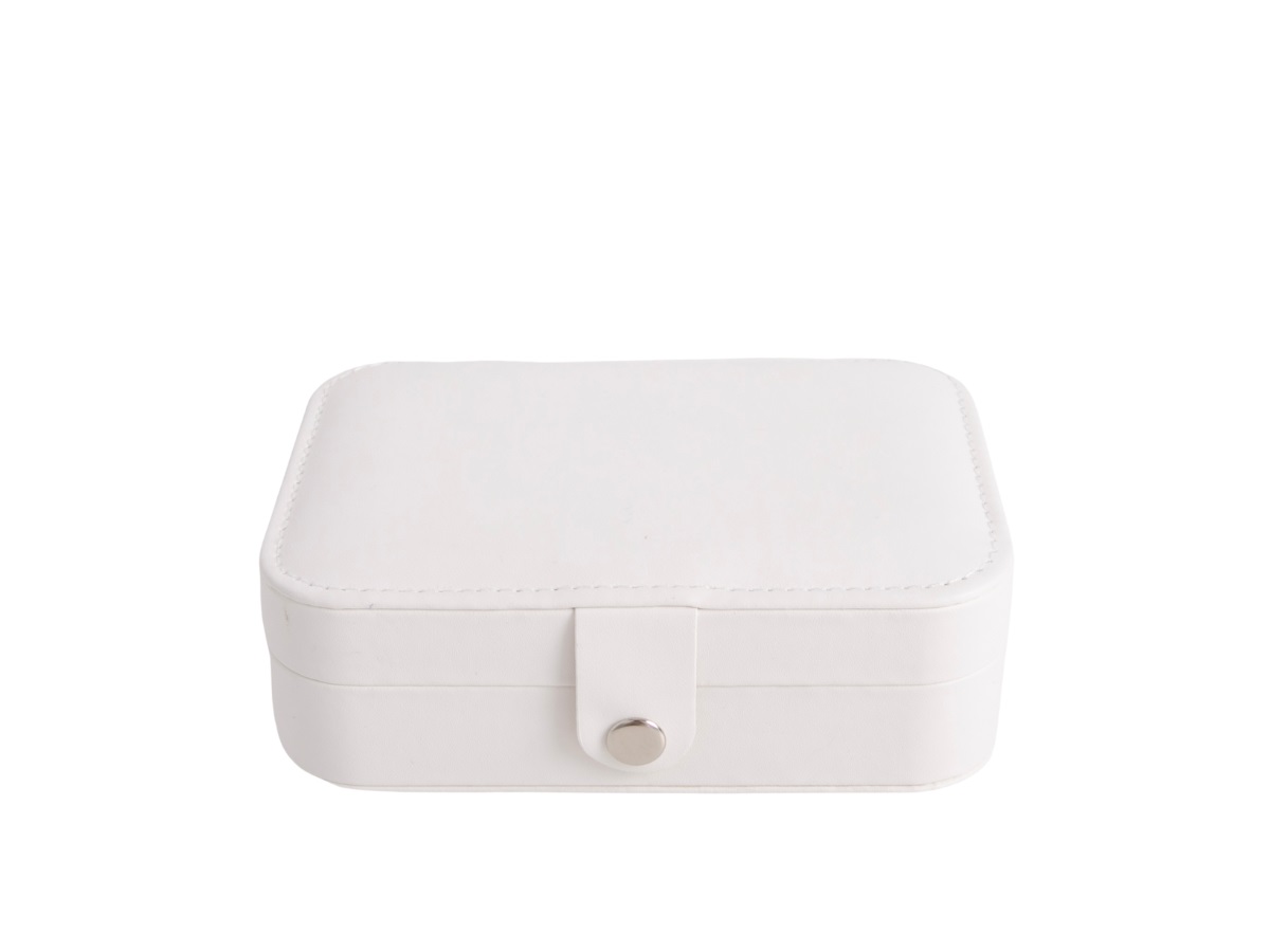 Medium Smooth Leatherette Jewellery Box - Image 3